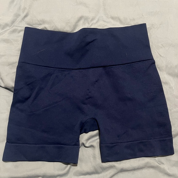SET Active Deep Blue Bike Shorts - Picture 1 of 1